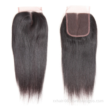 Brazilian Virgin Raw Human Hair Silk Base Transparent Lace Closure